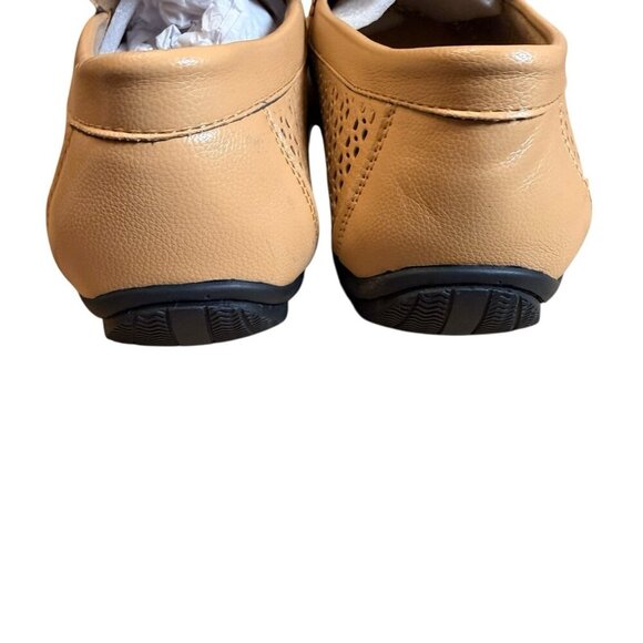 New Montique Men\'s Tan Weave Pattern Fashion Loafers Shoes Size 13  S22